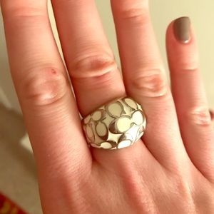 Coach Signature Ring